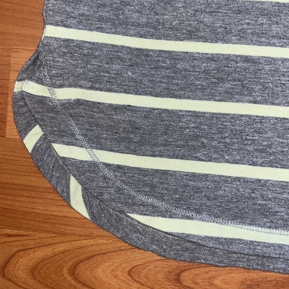 Christopher and Banks women’s 3/4 sleeve top striped top Size Large Petite - Picture 6 of 8